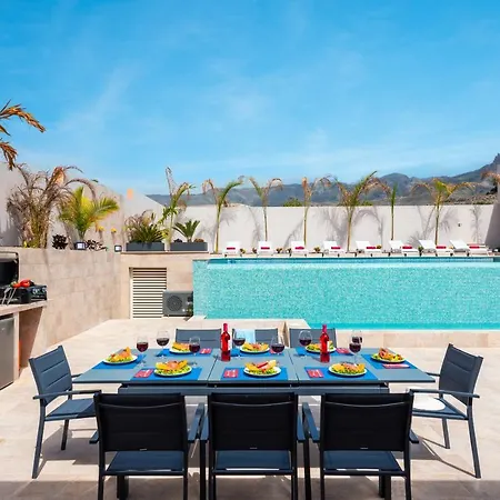 Infinity Almendro, Bbq, Heated Private Swimming Pool! Costa Adeje (Tenerife)